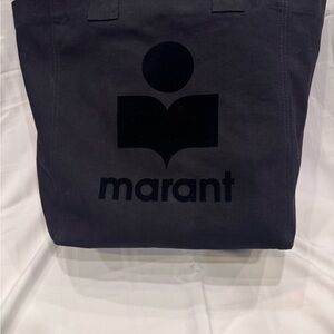 Isabel Marant Black Canvas Tote